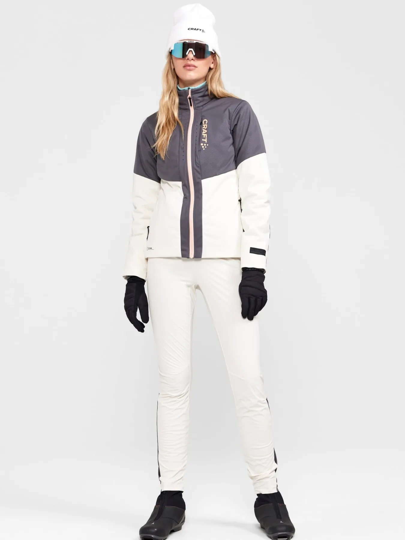 Tights|Langrenn>Craft Sportswear PRO Nordic Race Wind Tights W Tofu-Granite
