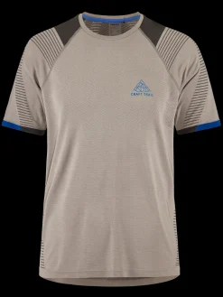 T-Skjorter & Singleter|Løping>Craft Sportswear PRO Trail Fuseknit SS Tee M Clay