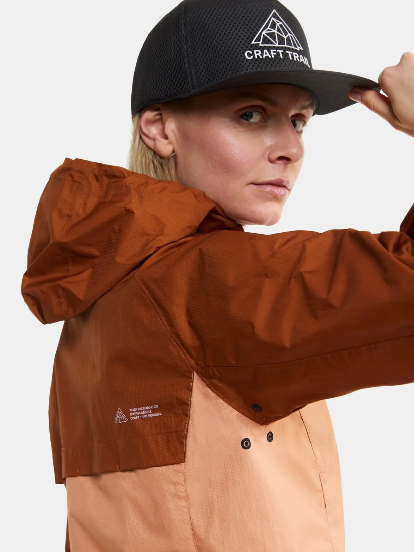 Jakker & Vester|Løping>Craft Sportswear PRO Trail 2L Light Weight Jacket W Cliff-Mud
