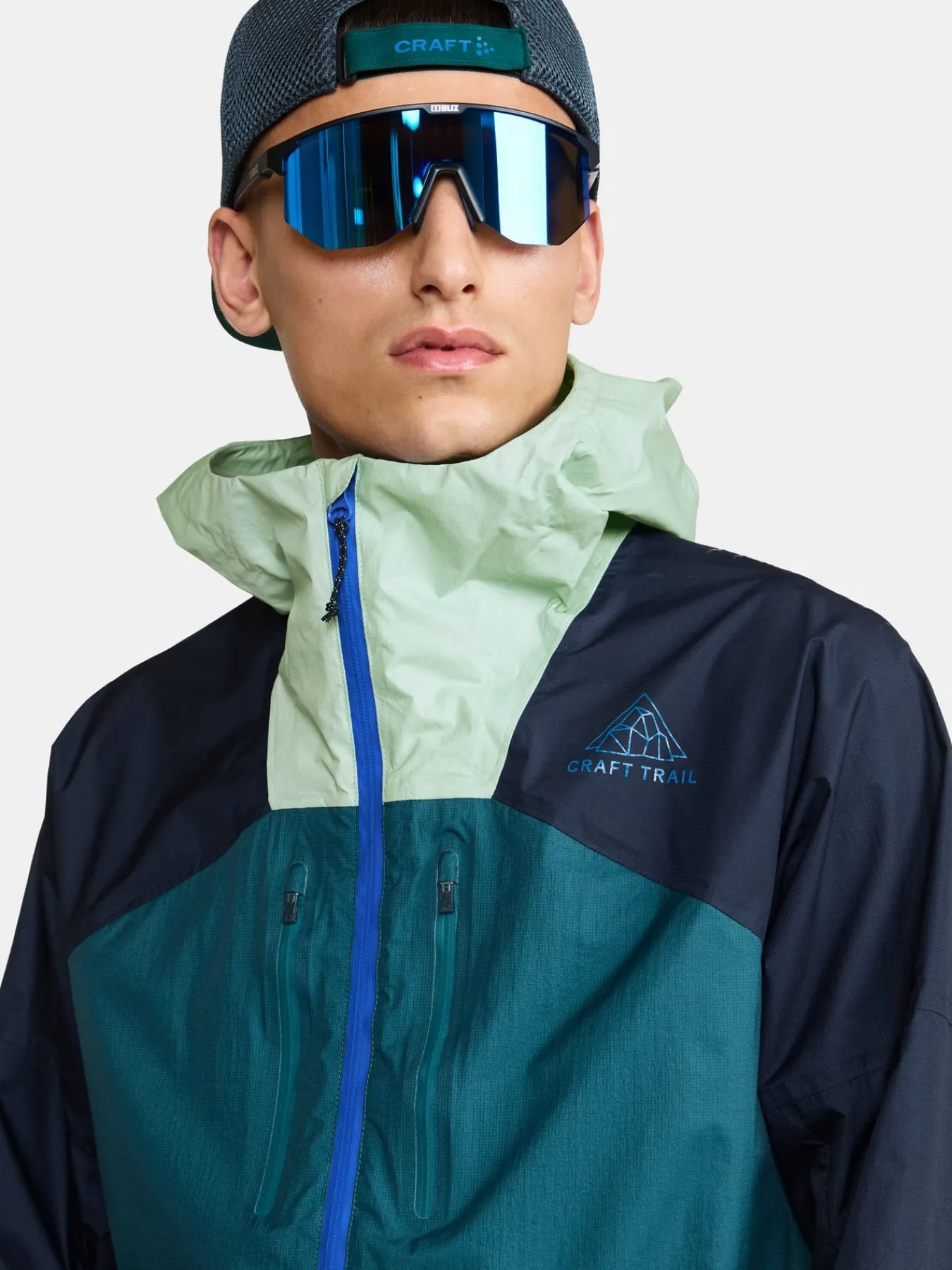 Jakker & Vester|Løping>Craft Sportswear PRO Trail 2L Light Weight Jacket M Alfa-Blaze