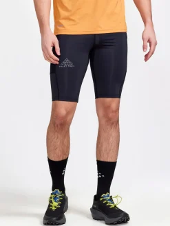 Tights|Løping>Craft Sportswear PRO Trail Short Tights M Black
