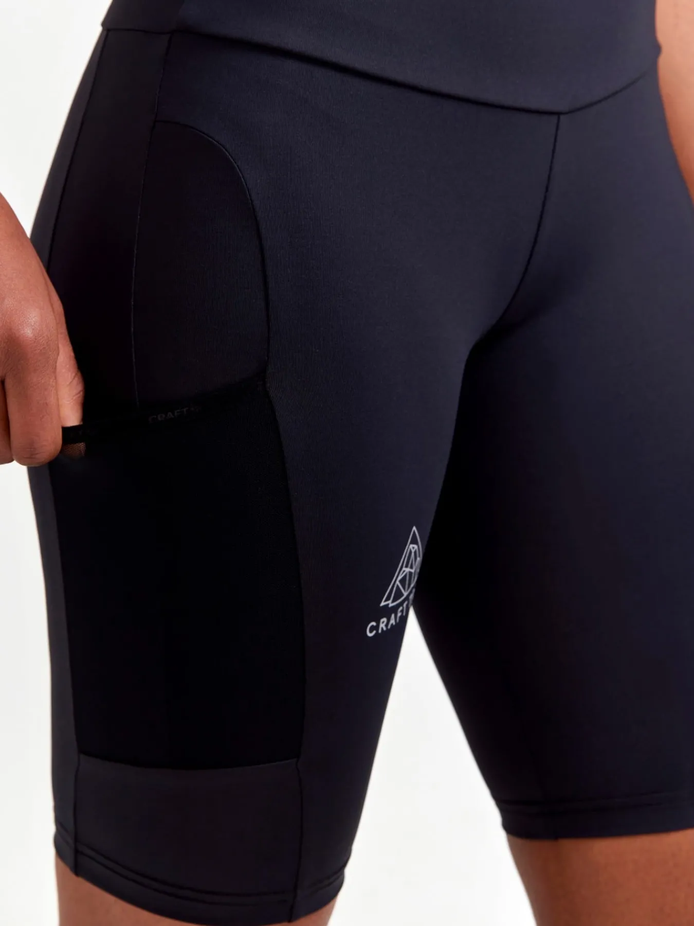 Tights|Løping>Craft Sportswear PRO Trail Short Tights W Black