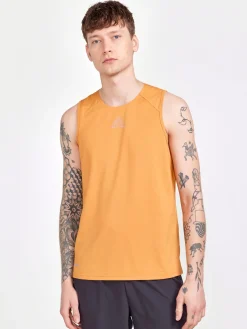 T-Skjorter & Singleter|Løping>Craft Sportswear PRO Trail Singlet M Desert