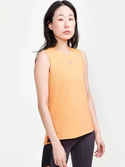 T-Skjorter & Singleter|Løping>Craft Sportswear PRO Trail Singlet W Peach