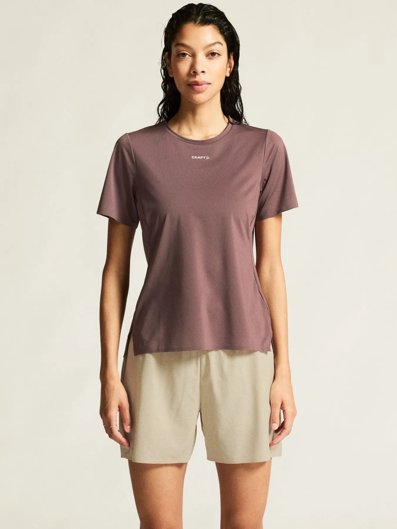 T-Skjorter & Singleter|Løping>Craft Sportswear PRO Trail Ss Tee 2 W Flint