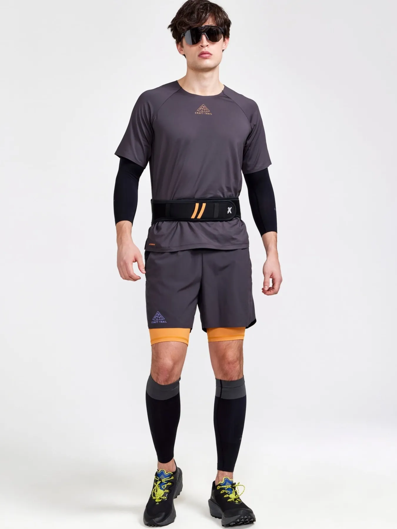 T-Skjorter & Singleter|Løping>Craft Sportswear PRO Trail SS Tee M Slate