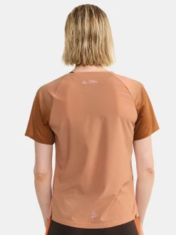 T-Skjorter & Singleter|Løping>Craft Sportswear PRO Trail SS Tee W Cliff-Mud