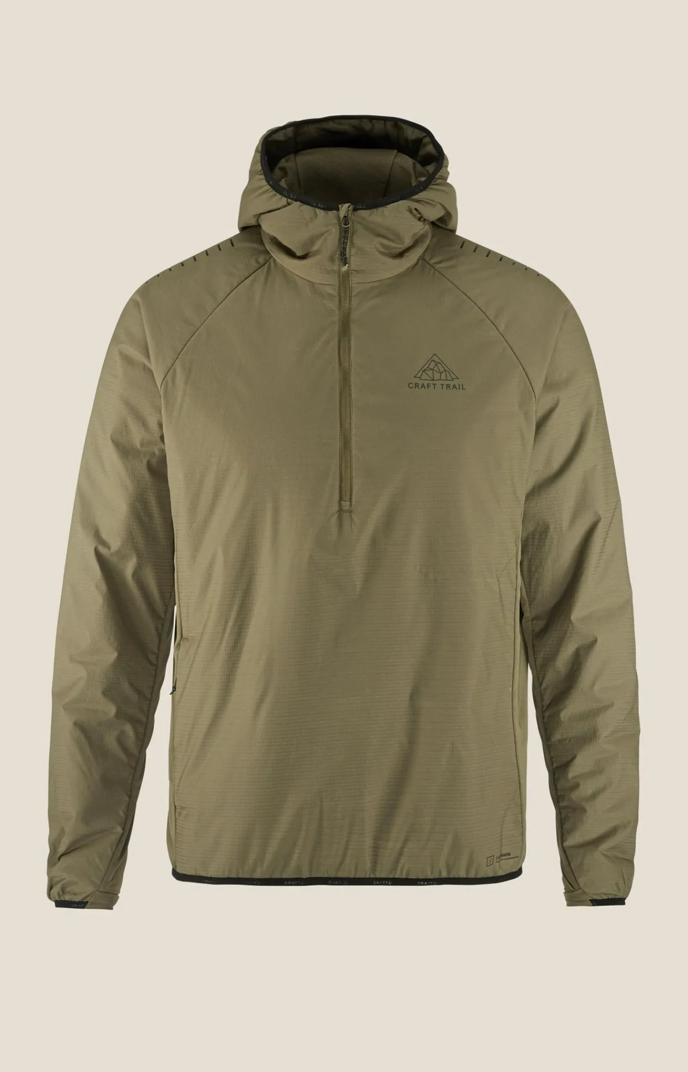 Jakker & Vester|Løping>Craft Sportswear PRO Trail SubZ Padded Hood M Rift