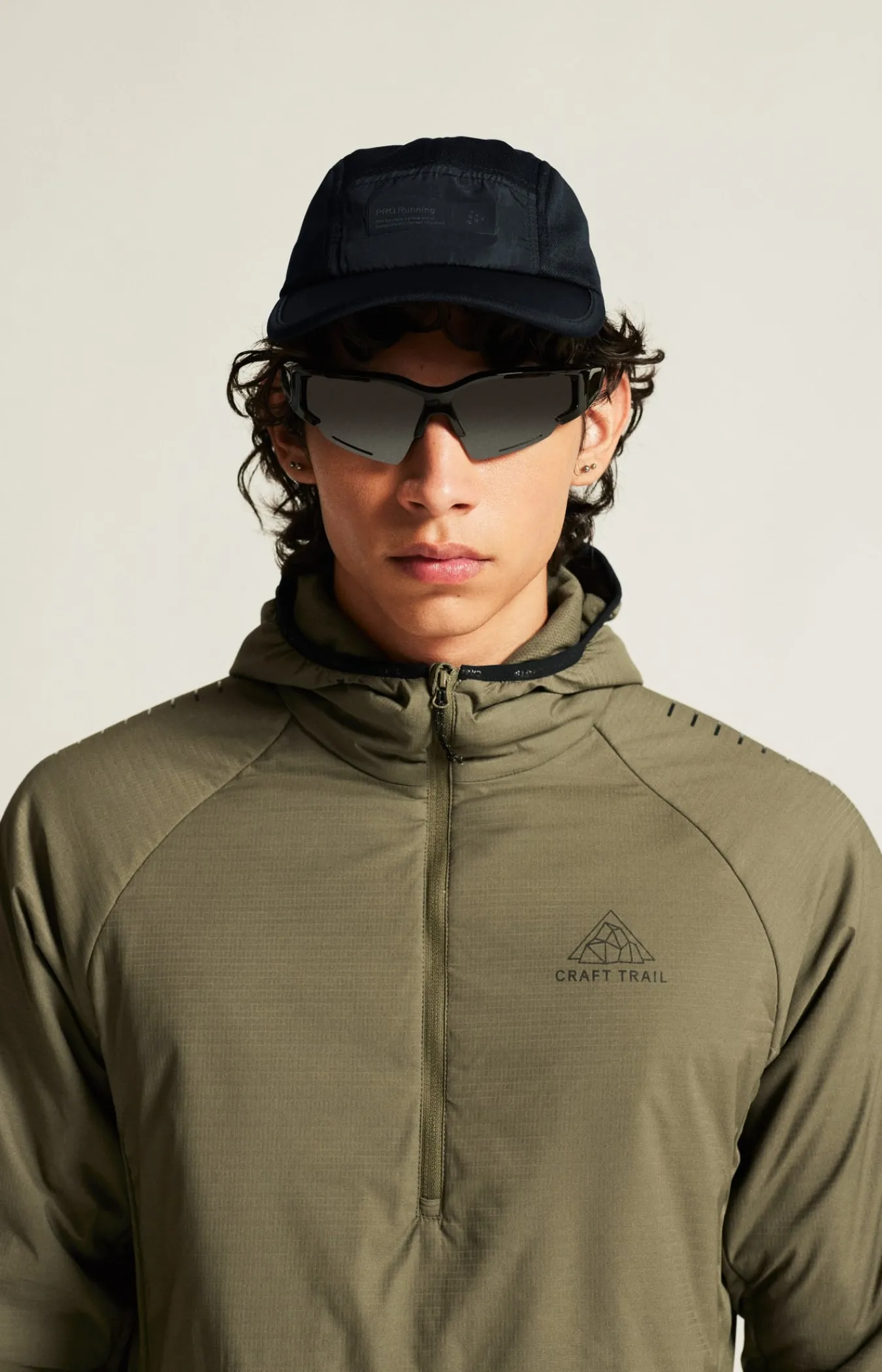 Jakker & Vester|Løping>Craft Sportswear PRO Trail SubZ Padded Hood M Rift