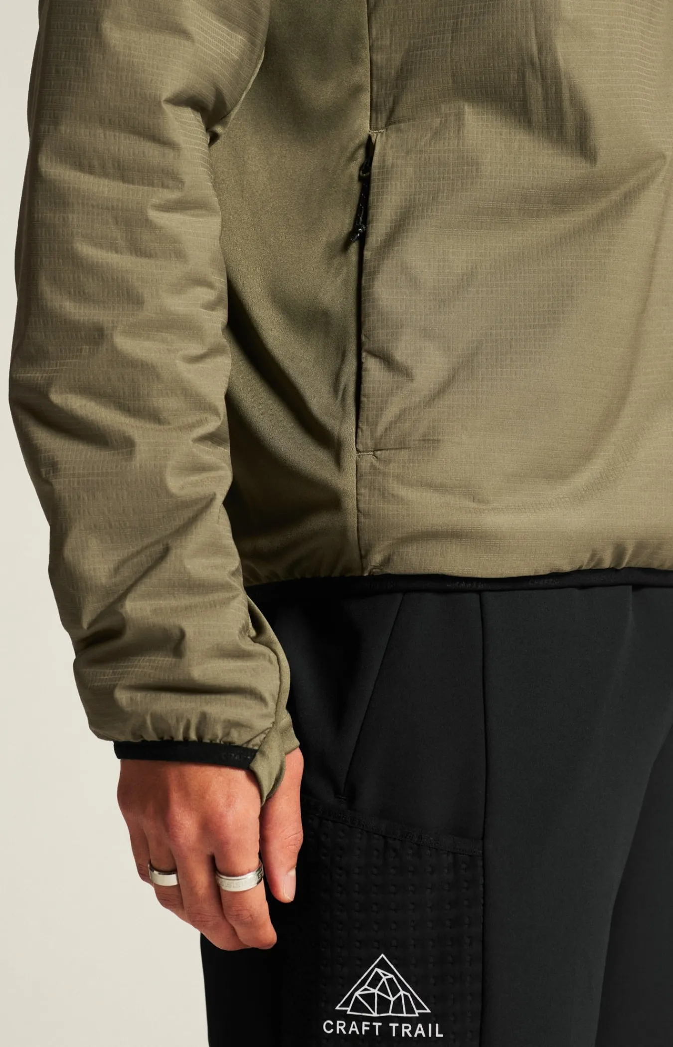 Jakker & Vester|Løping>Craft Sportswear PRO Trail SubZ Padded Hood M Rift