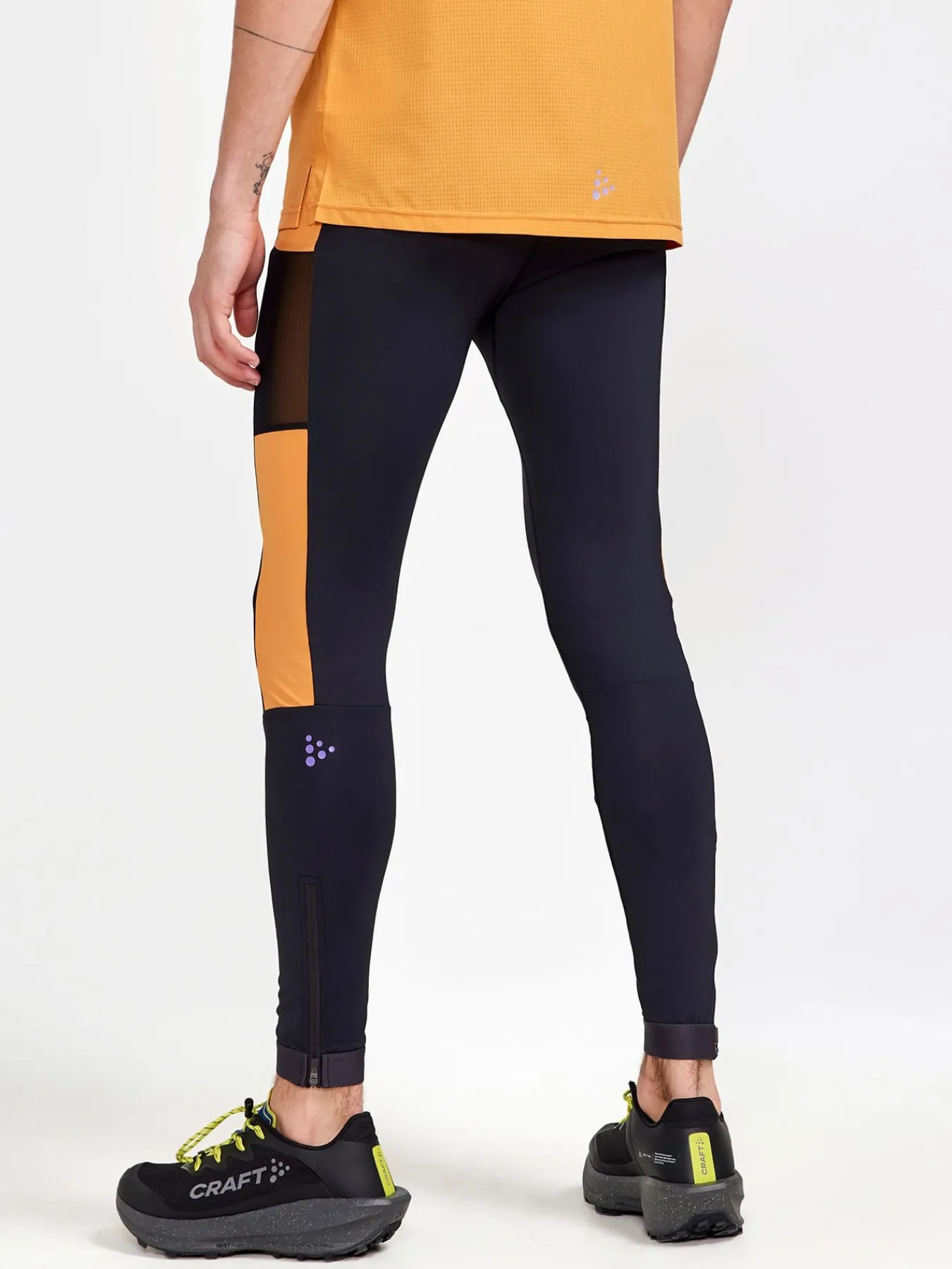 Tights|Løping>Craft Sportswear PRO Trail Tights M Slate-Desert