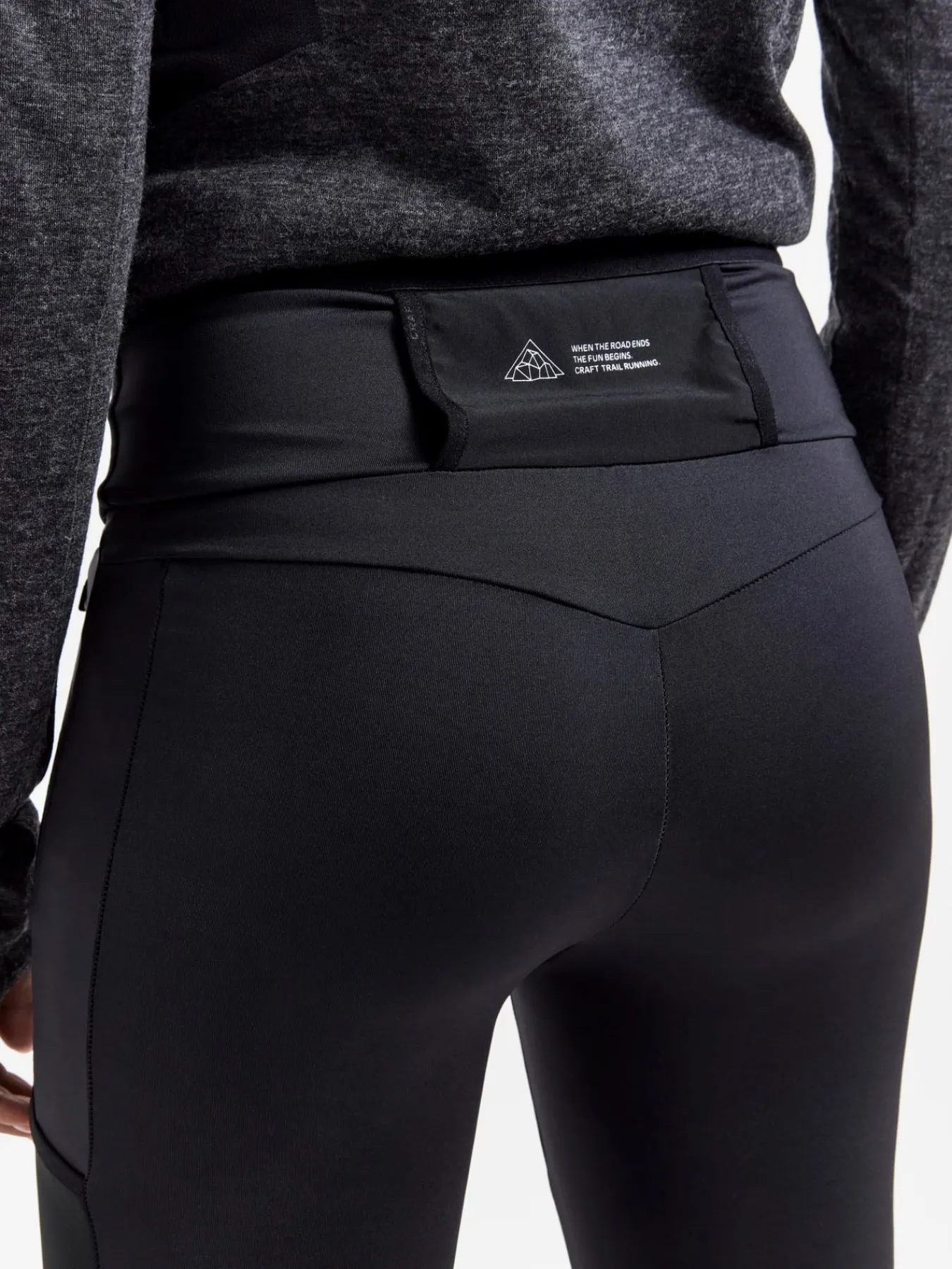 Tights|Løping>Craft Sportswear PRO Trail Tights W Black