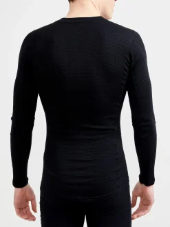 T-Skjorter & Singleter|Ull- & Superundertøy>Craft Sportswear PRO Wool Extreme X LS M BLACK