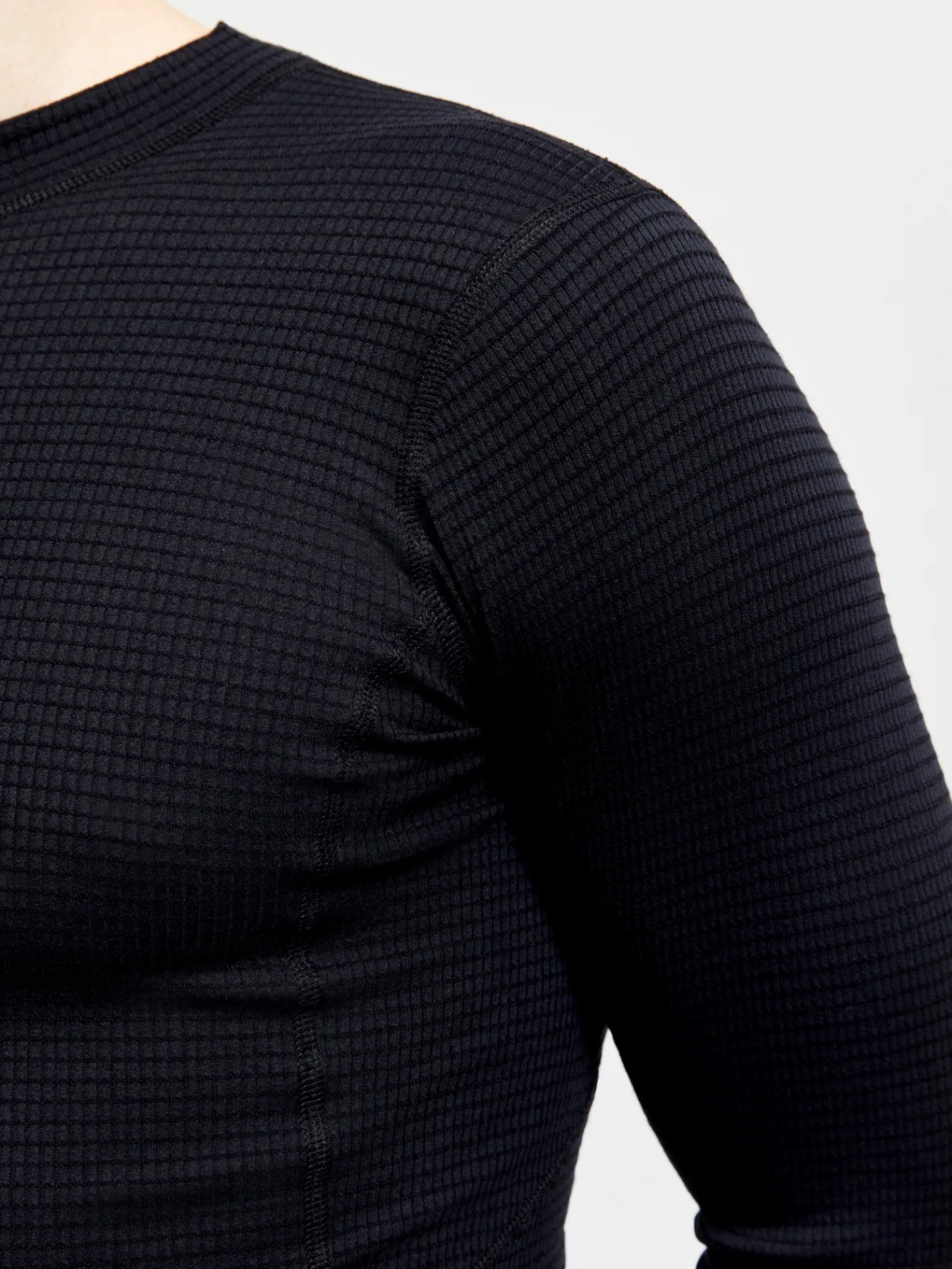 T-Skjorter & Singleter|Ull- & Superundertøy>Craft Sportswear PRO Wool Extreme X LS M BLACK
