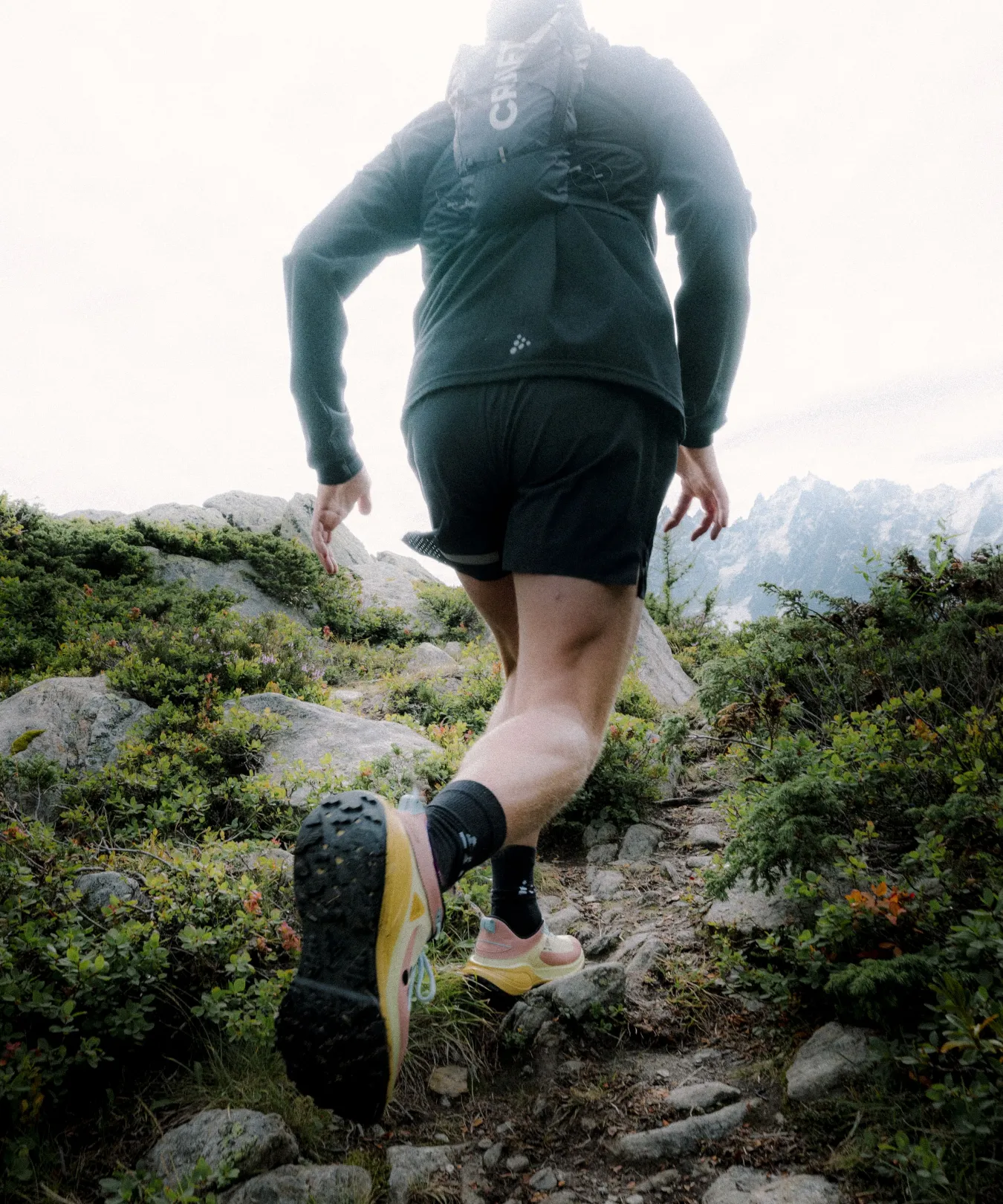 Terrengsko|Løping>Craft Sportswear Pure Trail X W Black/Asphalt