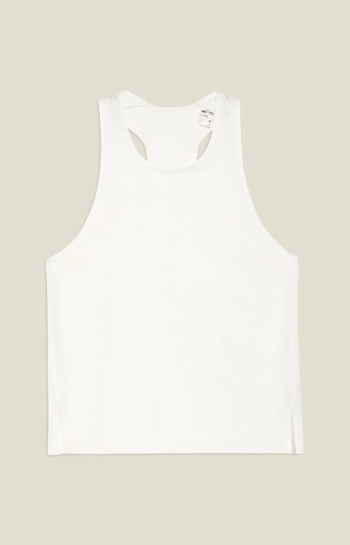 T-Skjorter & Singleter|Løping>Craft Sportswear Race Day Singlet 2 M White