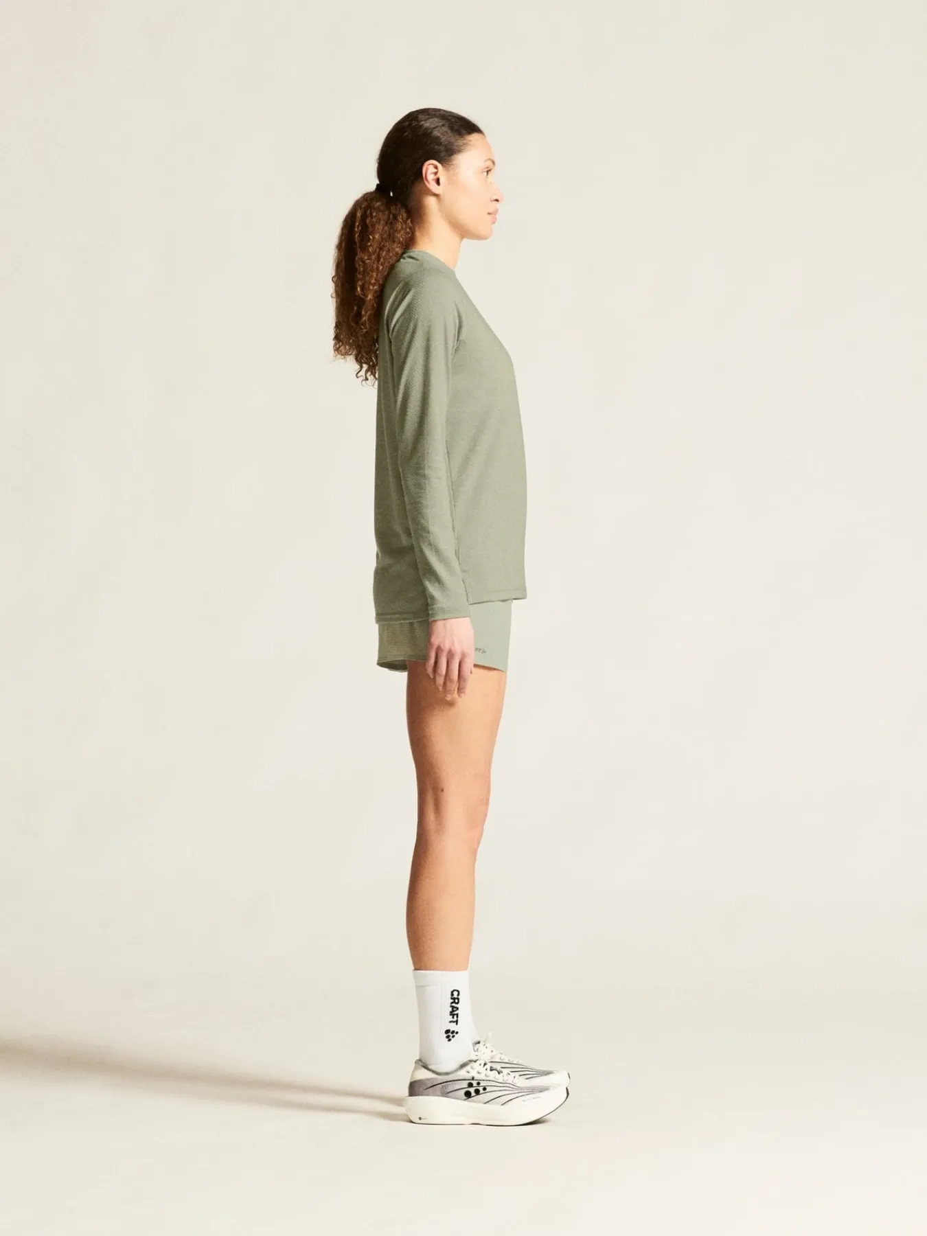 Gensere|Løping>Craft Sportswear Thermal Mesh CN W Pigeon Melange