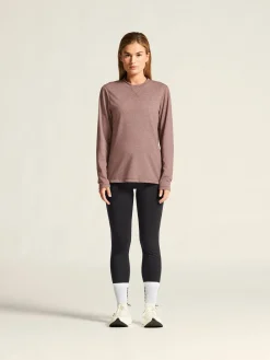 Gensere|Løping>Craft Sportswear Thermal Mesh CN W Rose Brown/Melange