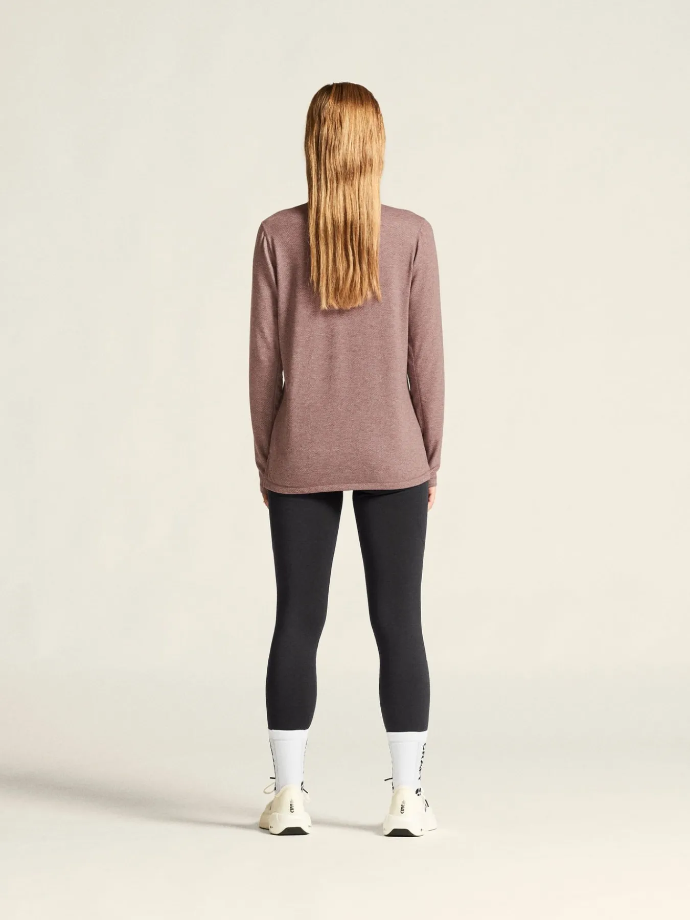 Gensere|Løping>Craft Sportswear Thermal Mesh CN W Rose Brown/Melange