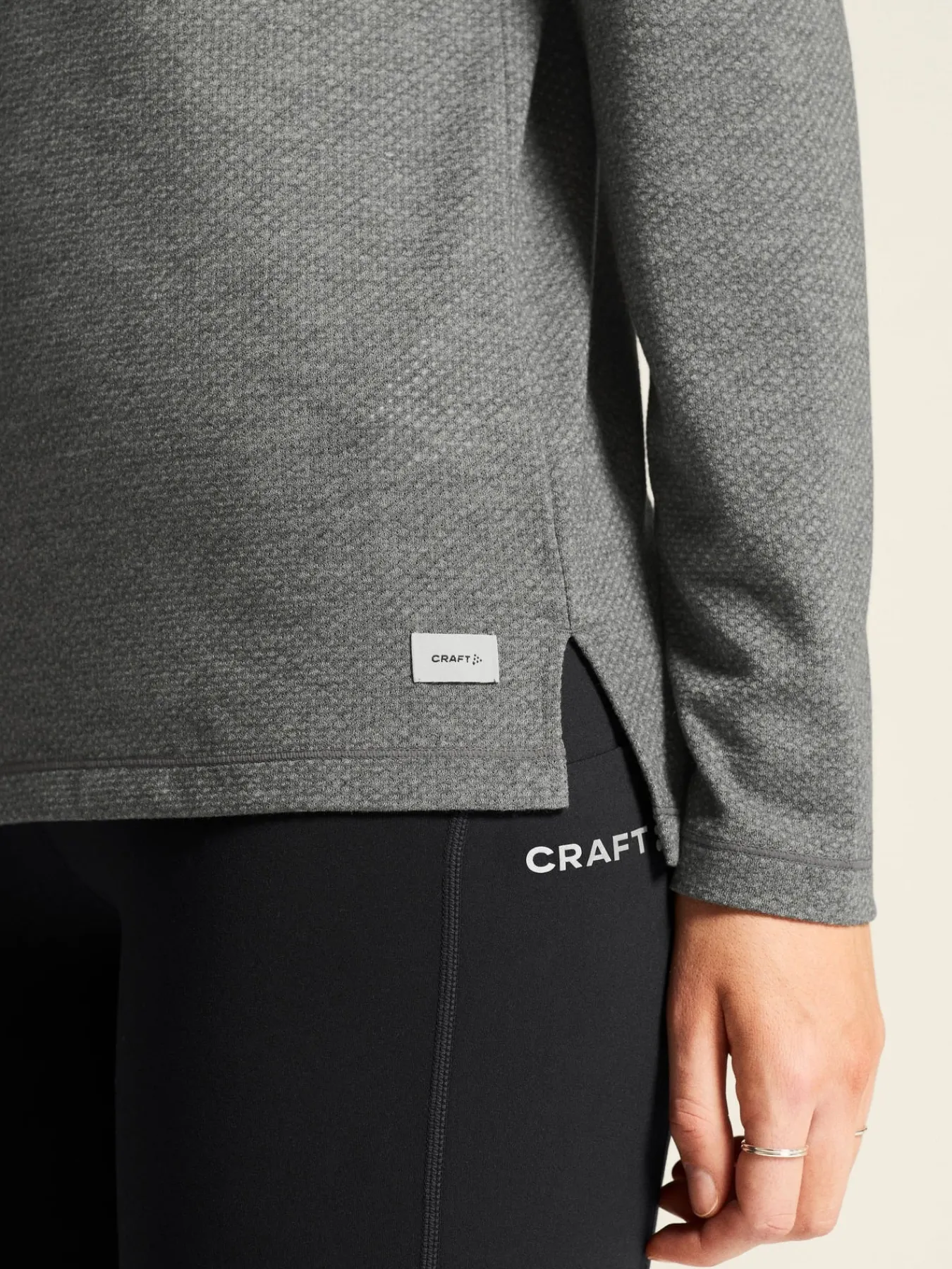 Gensere|Løping>Craft Sportswear Thermal Mesh CN W Dk Grey Melange