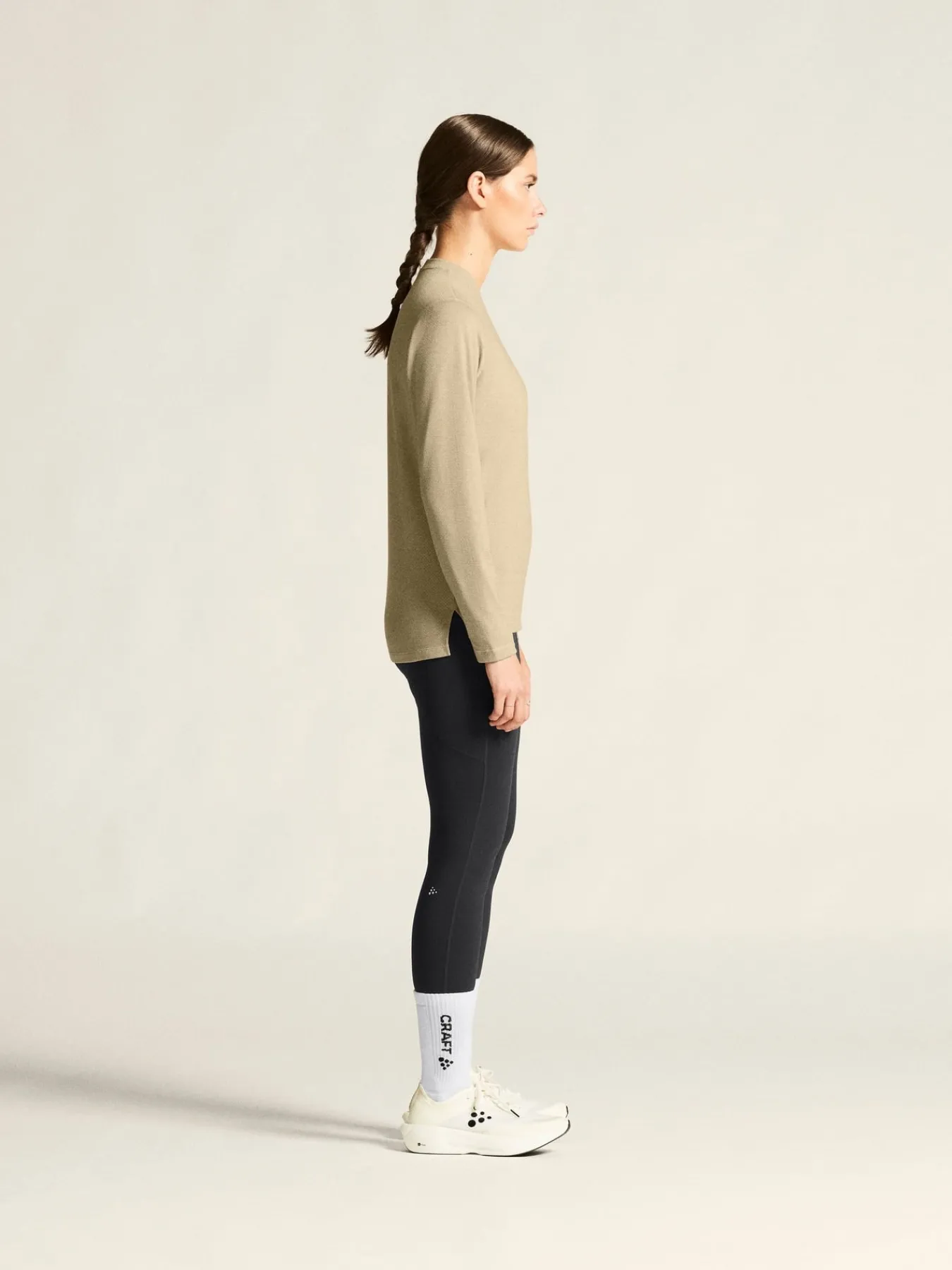 Gensere|Løping>Craft Sportswear Thermal Mesh CN W Hay/Melange