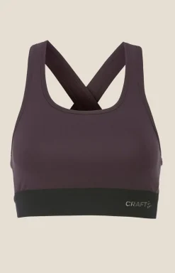Undertøy|Trening>Craft Sportswear Training Bra Padded W Dk Plum