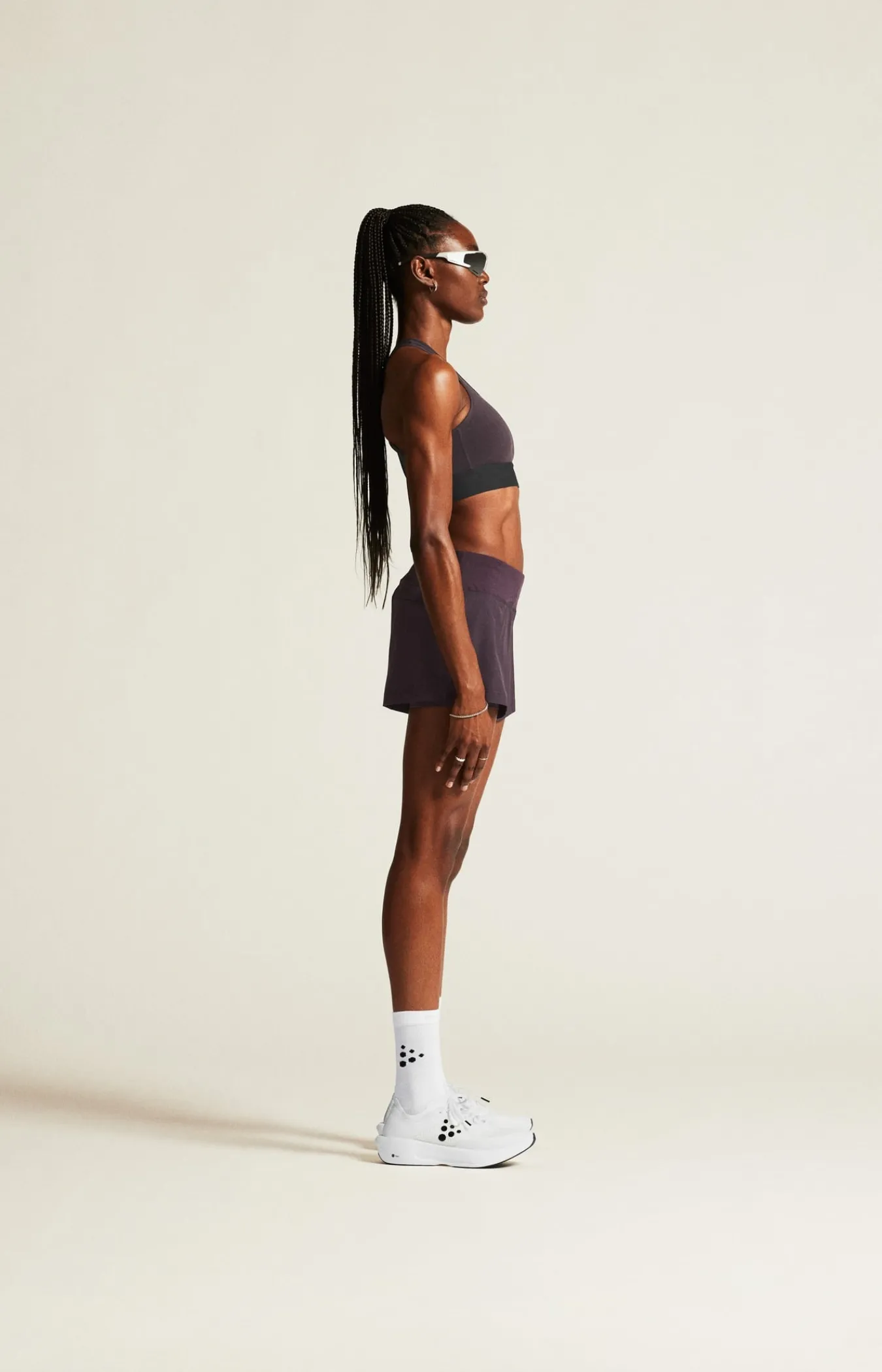 Undertøy|Trening>Craft Sportswear Training Bra Padded W Dk Plum