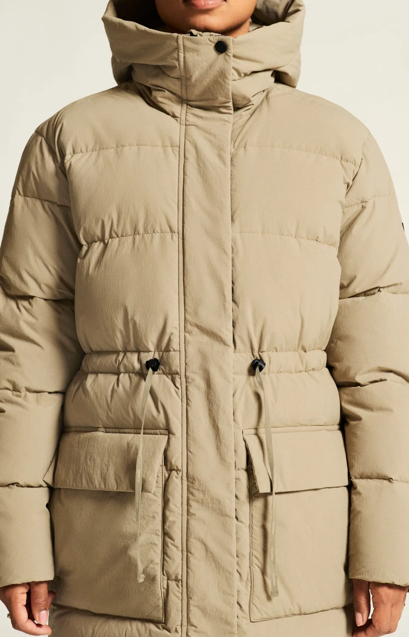 Jakker & Vester>Craft Sportswear Urban Down Puffer Jacket W Taupe