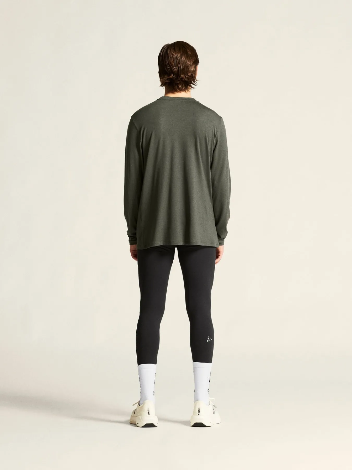 T-Skjorter & Singleter|Løping>Craft Sportswear Wool Jersey LS CN M Chimera