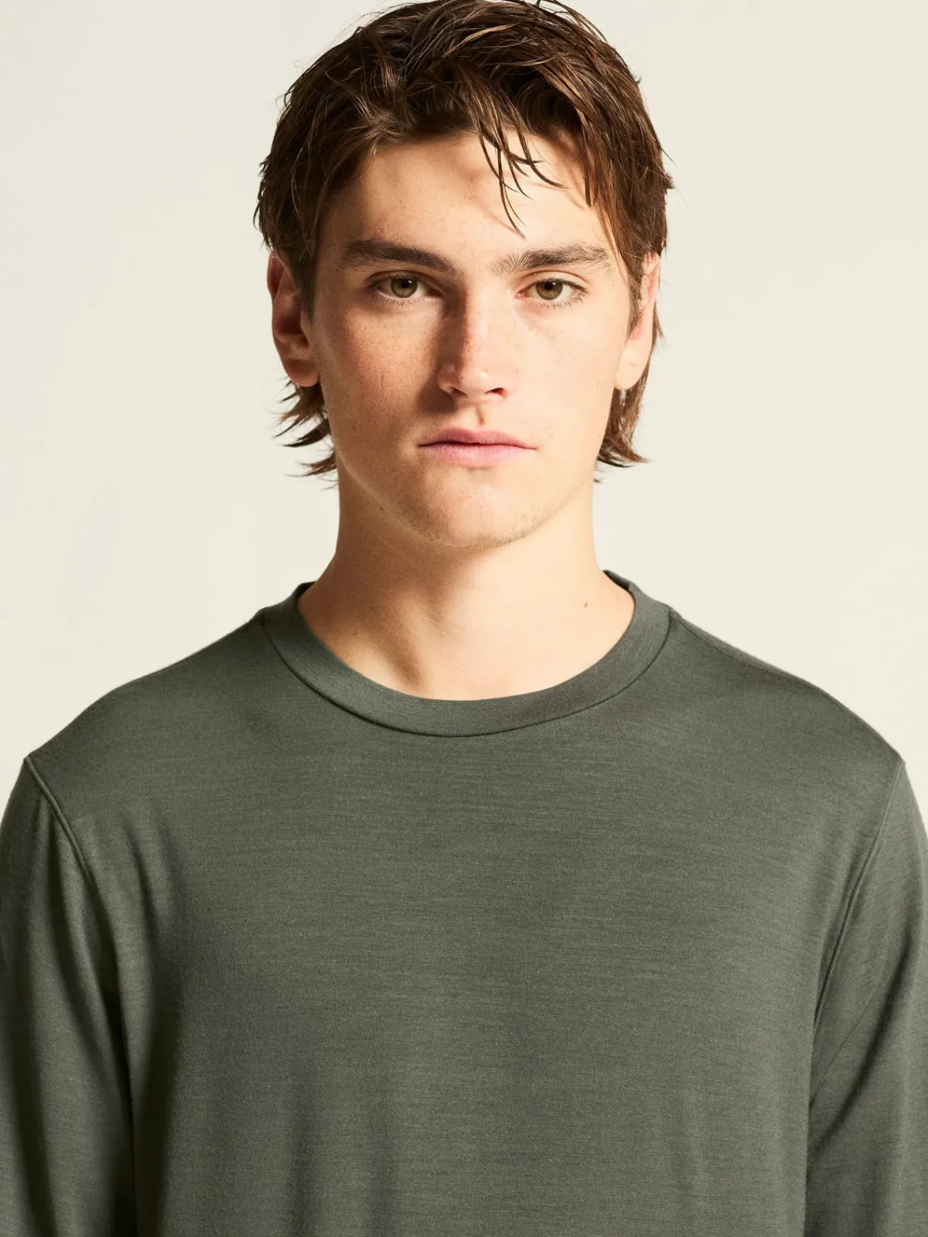 T-Skjorter & Singleter|Løping>Craft Sportswear Wool Jersey LS CN M Chimera