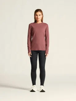Gensere|Løping>Craft Sportswear Wool Jersey LS CN W Rose Brown