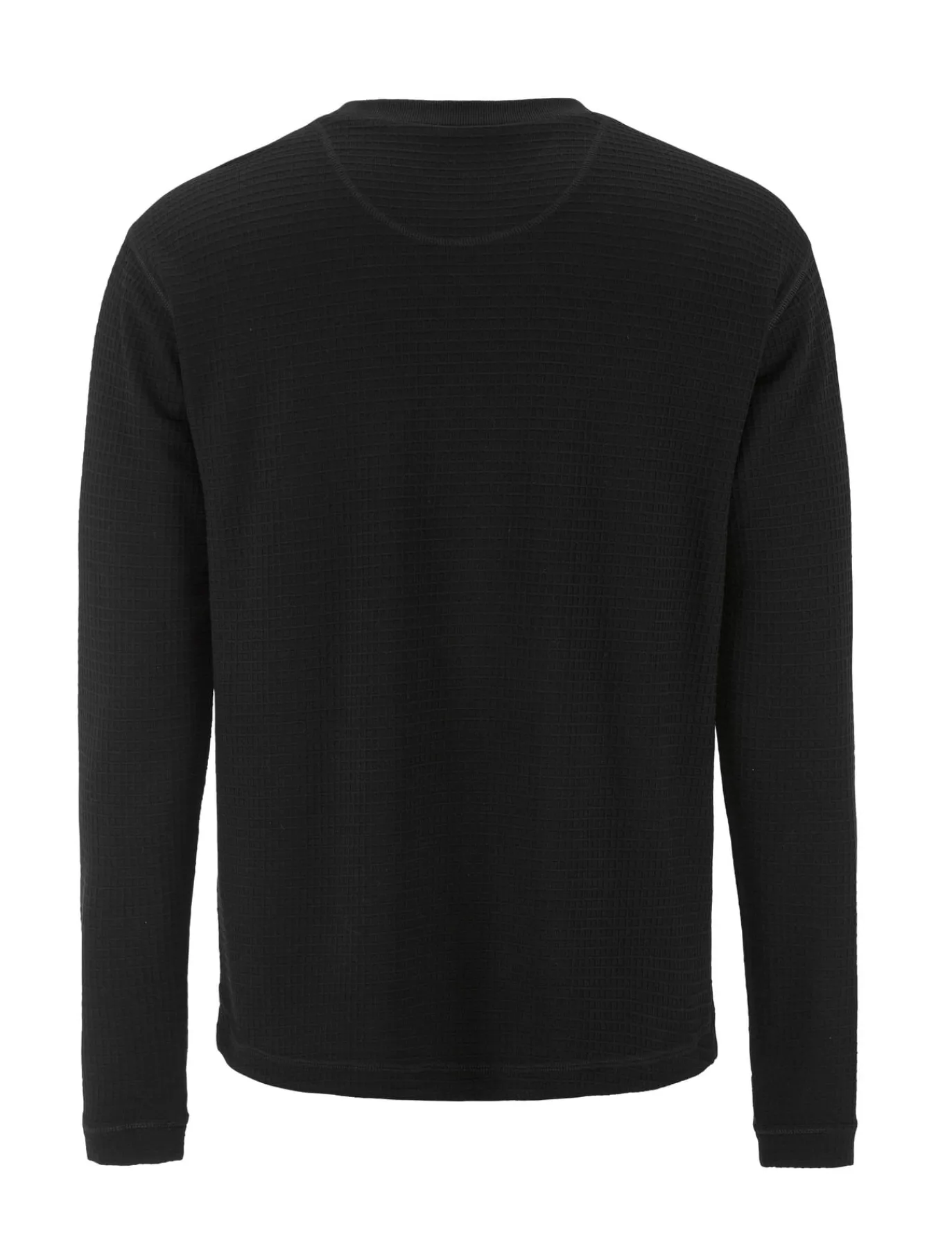 T-Skjorter & Singleter|Løping>Craft Sportswear Wool Waffle RN M Black