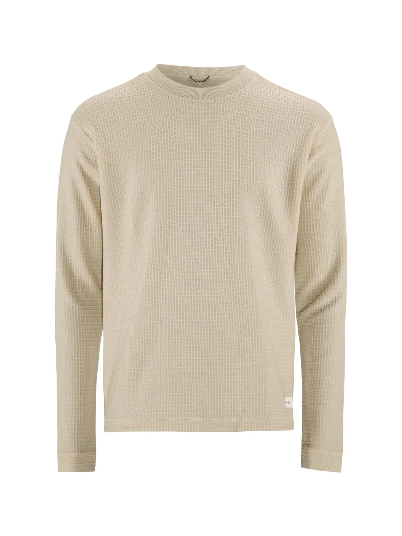 T-Skjorter & Singleter|Løping>Craft Sportswear Wool Waffle RN M Plaster