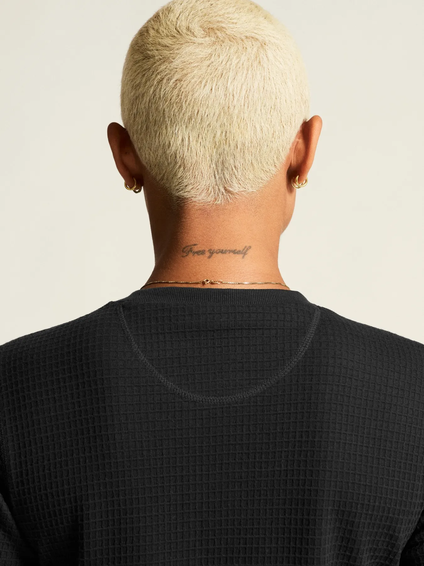 Gensere|Løping>Craft Sportswear Wool Waffle RN W Black